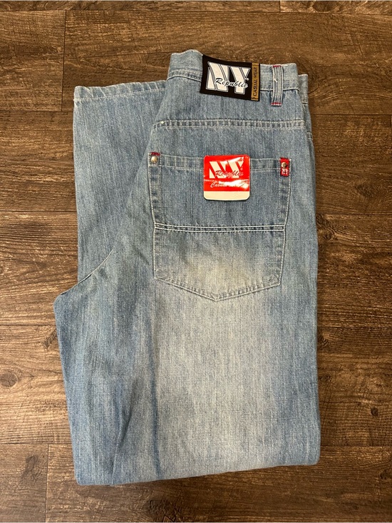 NY Republic Other - VTG Mid 2000s NY Republic Deadstock Baggy Skater Jeans 32 NWT Y2K Wide Leg